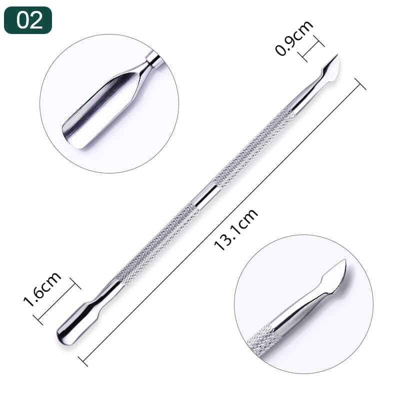 Stainless Steel Nail Cuticle Pusher #2 - Image 5