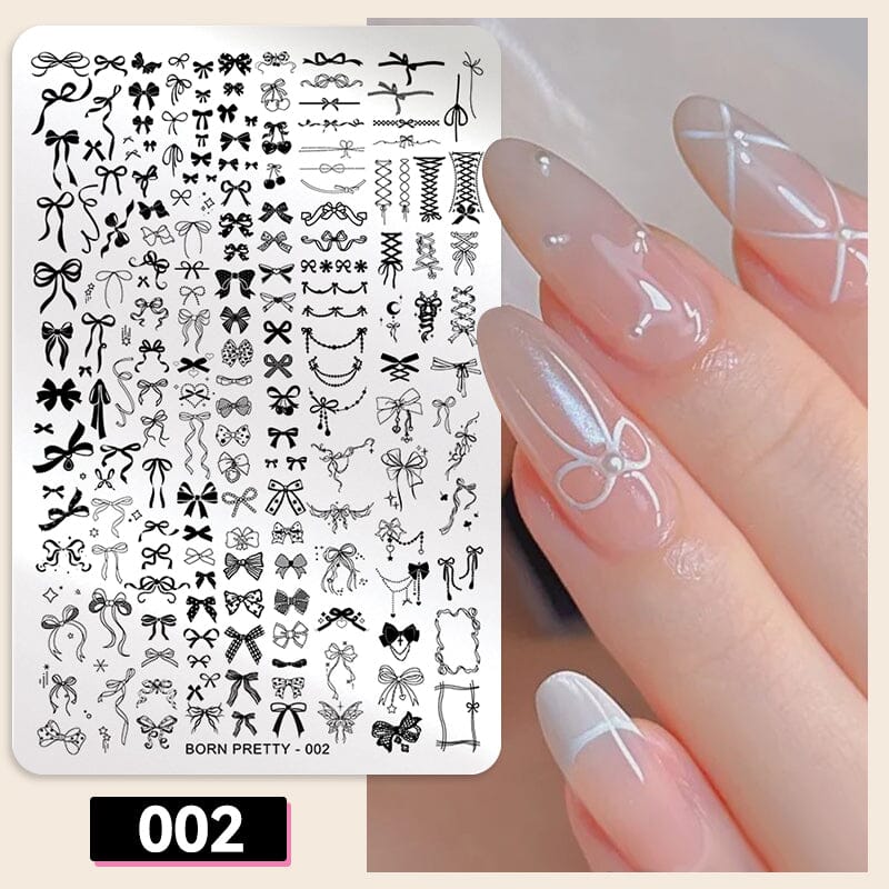 Stamping Plate BORN PRETTY - 002
