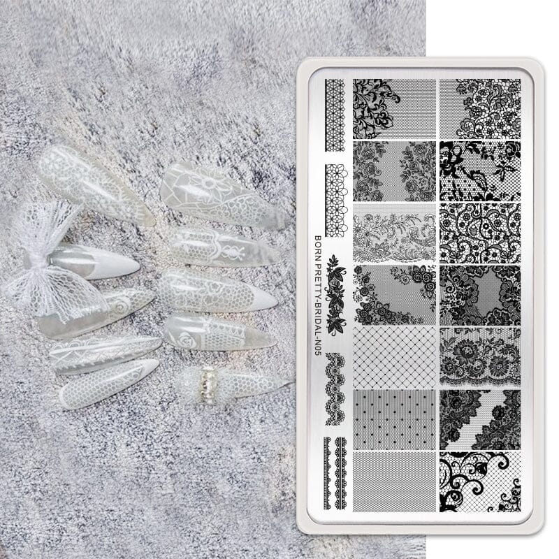 Stamping Plate BRIDAL-N05 - Image 4