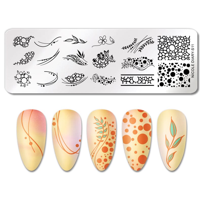 Stamping Plate NICOLE DIARY-S11 - Image 5