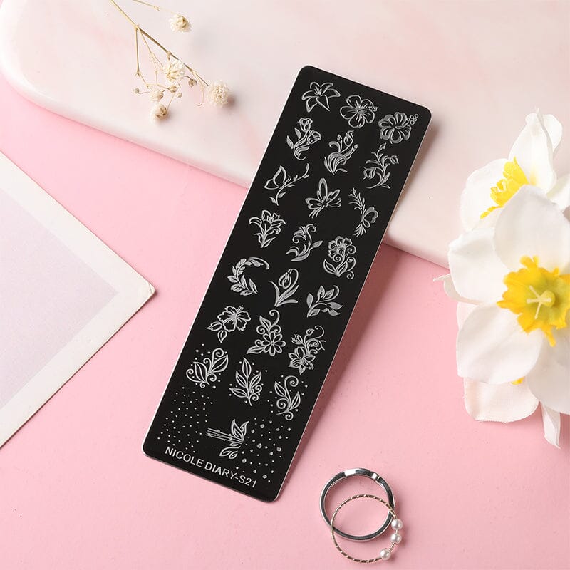 Stamping Plate NICOLE DIARY-S21 - Image 4