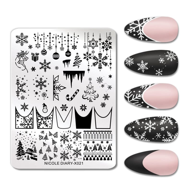 Stamping Plate NICOLE DIARY-X021 - Image 7