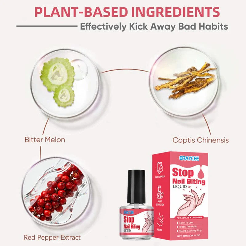 Stop Nail Biting Liquid 10ml - Image 9