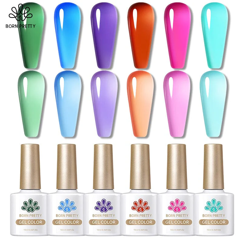 Green Blue Jelly Nude Gel 10ml - Image 3