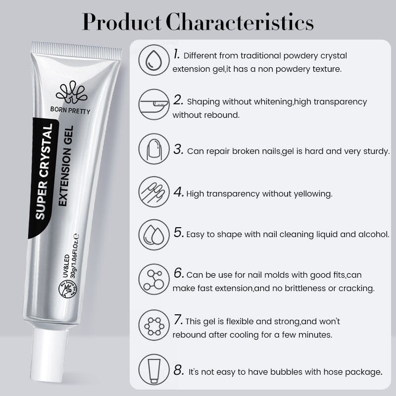 Super Crystal Extension Gel 30ml - Image 14