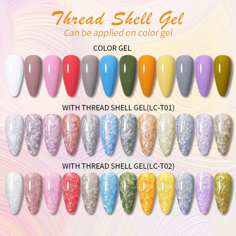 Thread Shell Gel Polish 7ml - Image 4