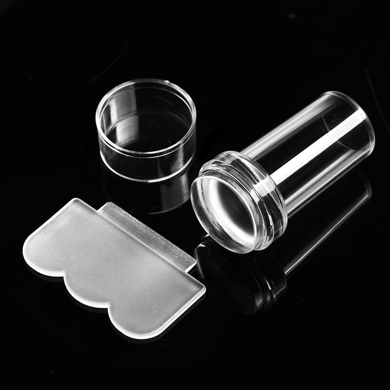 Transparent Nail Stamper Scraper - Image 2