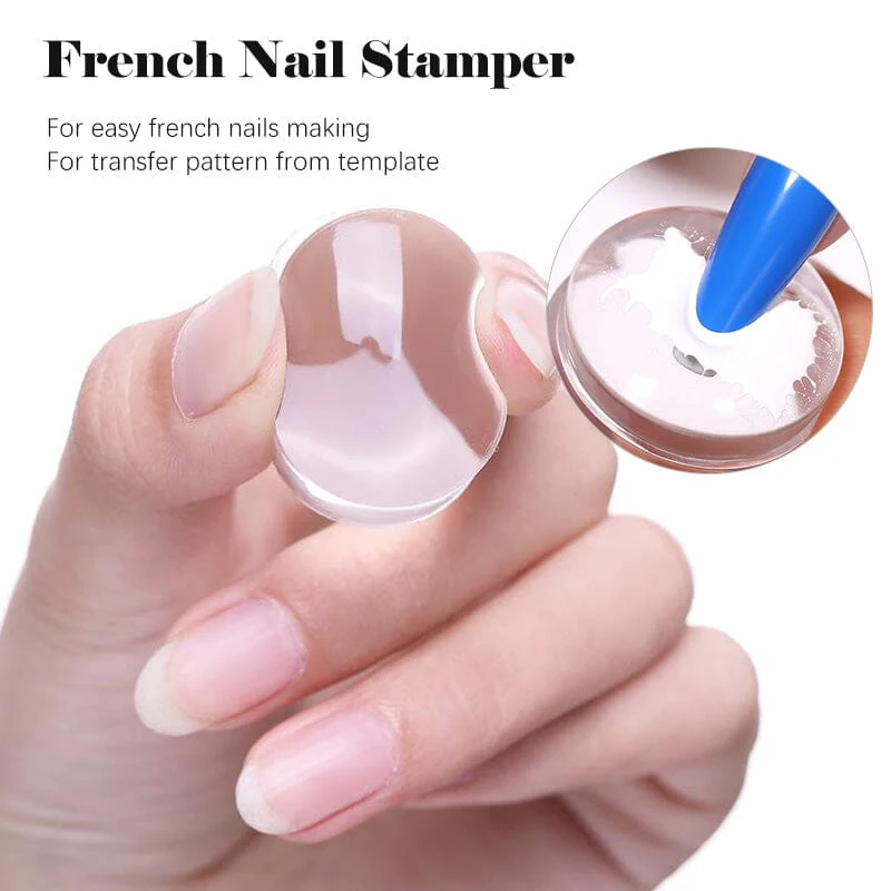 Transparent Nail Stamper Scraper - Image 3