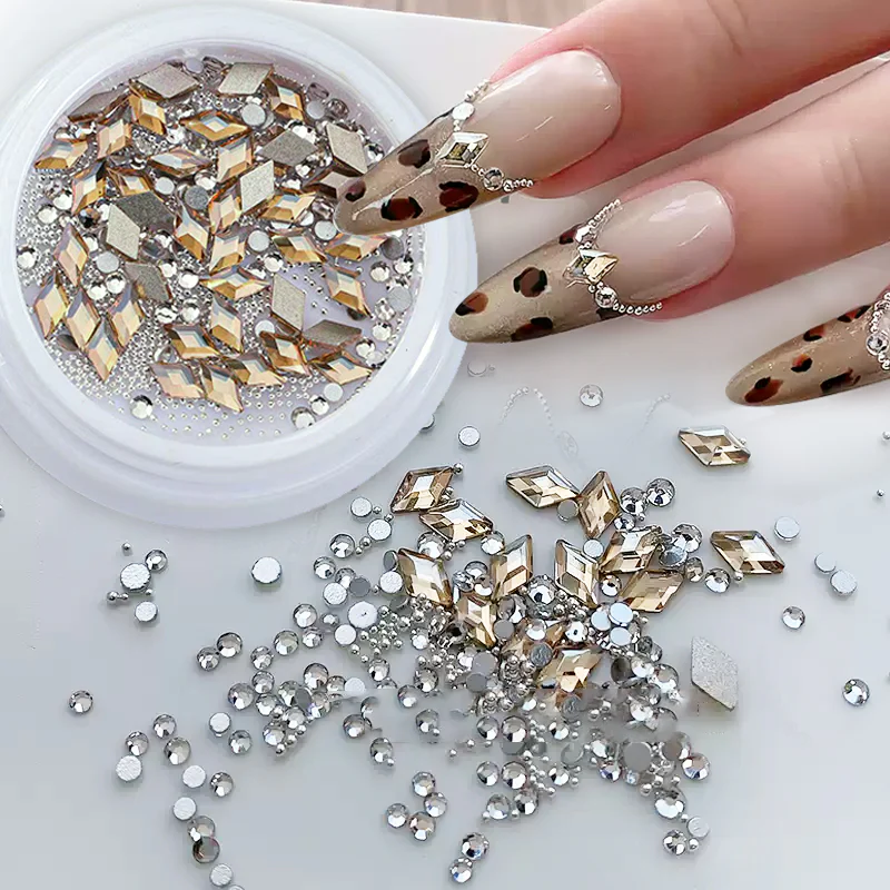 Transparent Rhombic Rhinestones #01 - Image 3