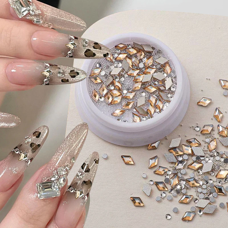 Transparent Rhombic Rhinestones #01 - Image 4