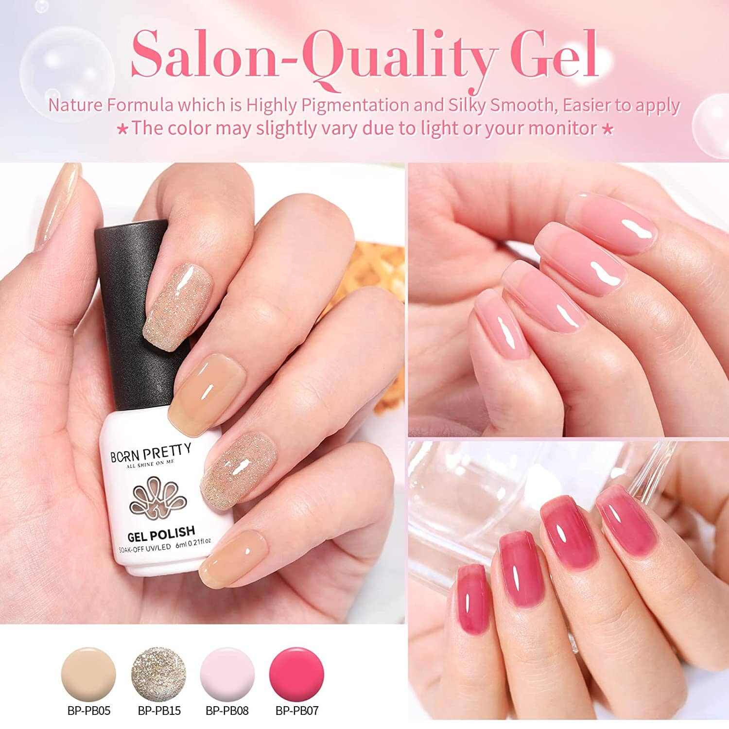 [US ONLY] 21Pcs Jelly Gel Polish Set - Image 3