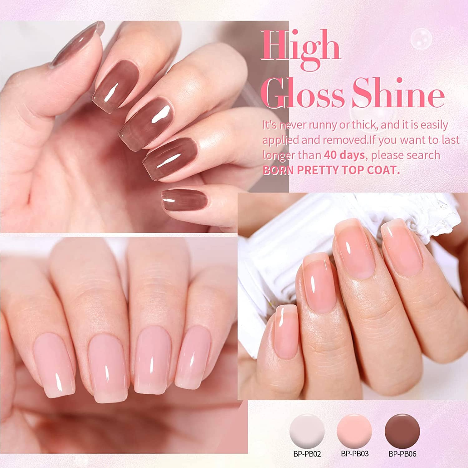 [US ONLY] 21Pcs Jelly Gel Polish Set - Image 4