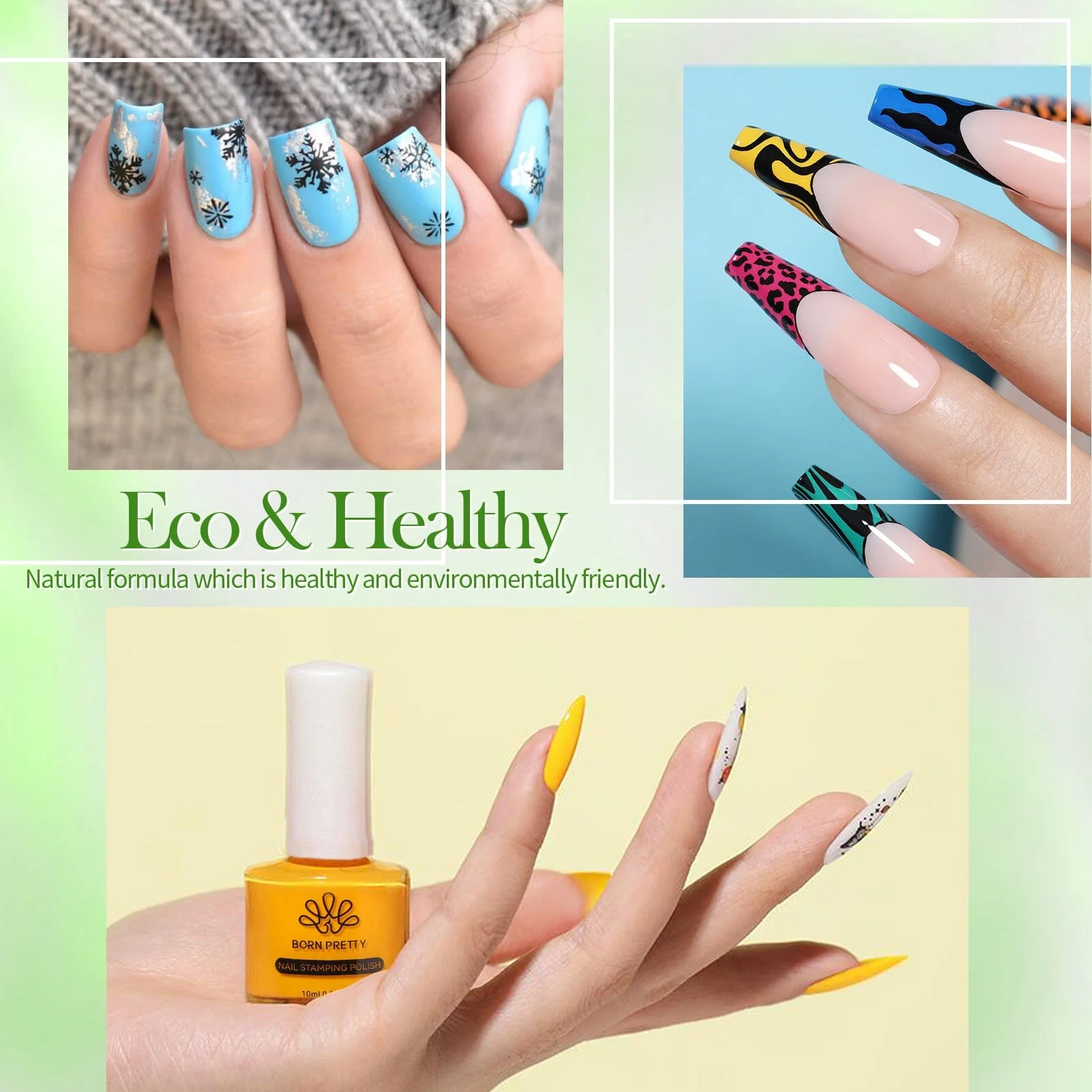 [US ONLY] 24 Colors Spring Summer Nail Stamping Polish Set #02 10ml - Image 2