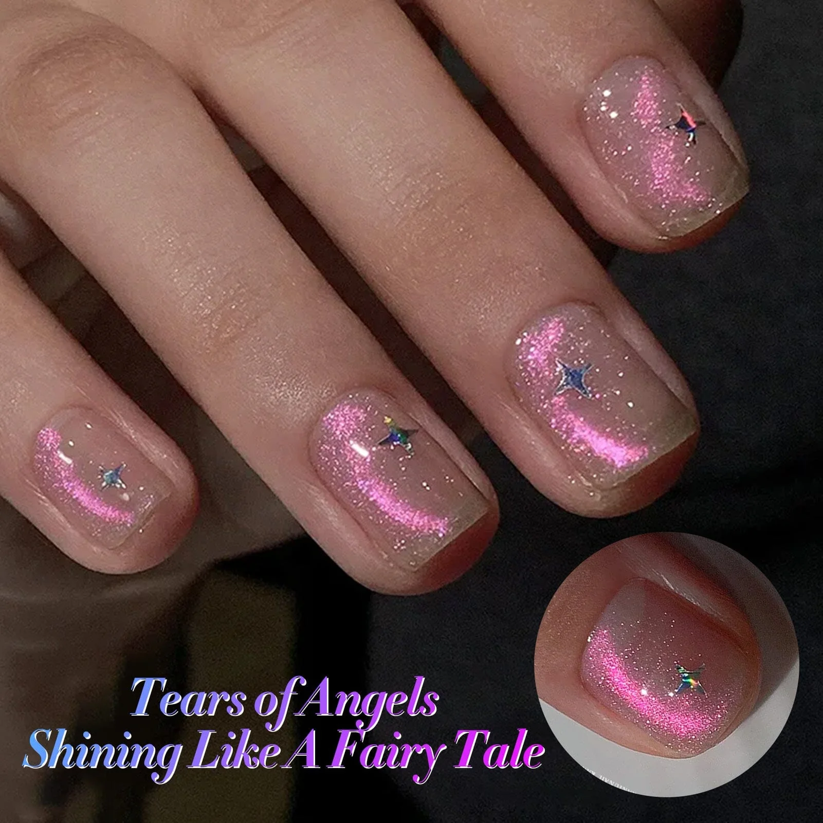[US ONLY] 4 Colors Auroras Cat Magnetic Gel Polish Set 5ml - Image 4