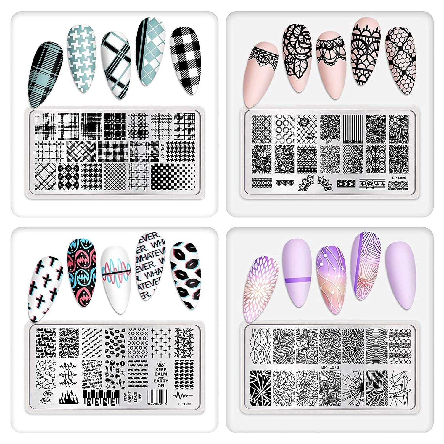 [US ONLY] 8Pcs Stamping Plates Set - Image 5