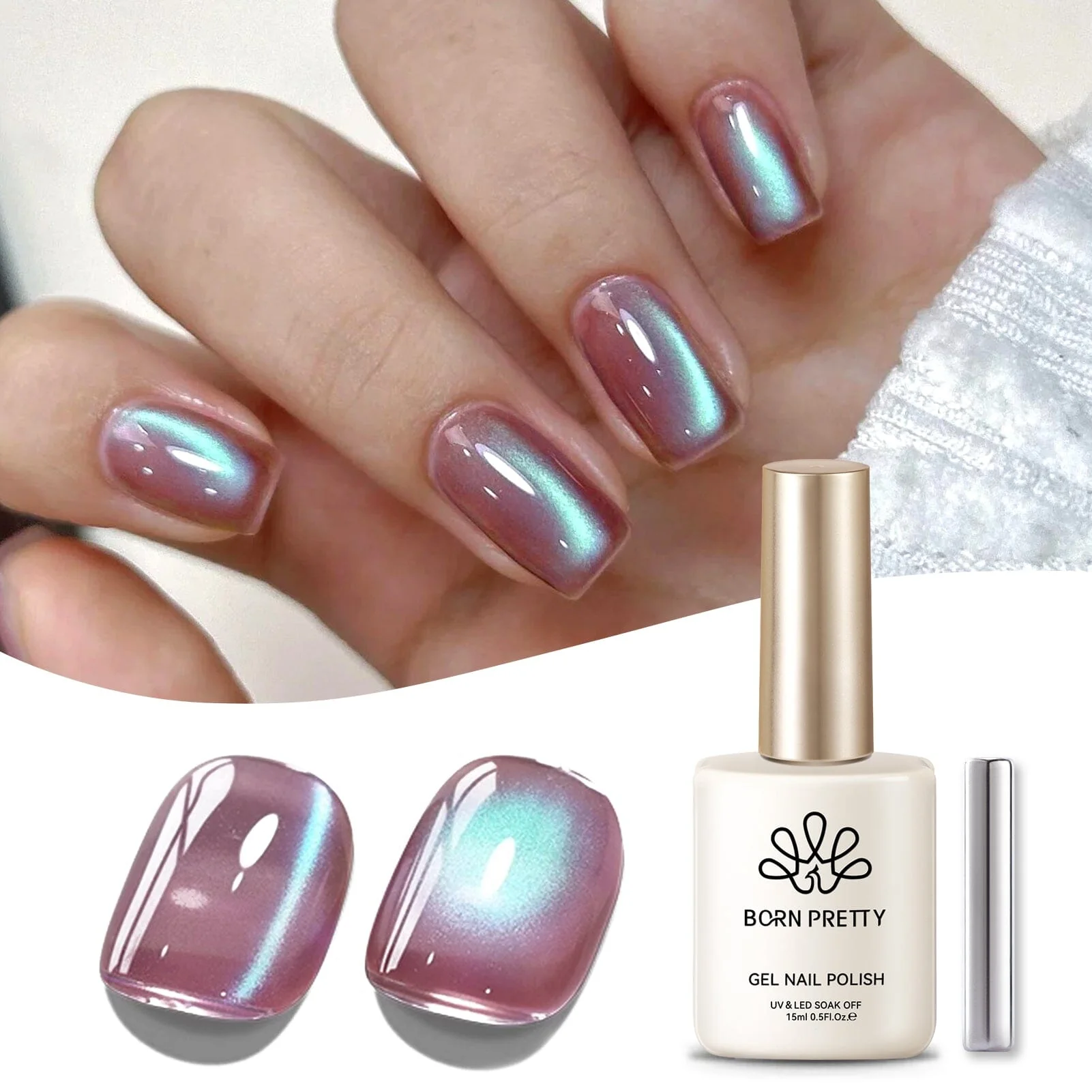 [US ONLY] Pink Cat Magnetic Gel Polish MY46 Hyacinth 15ml
