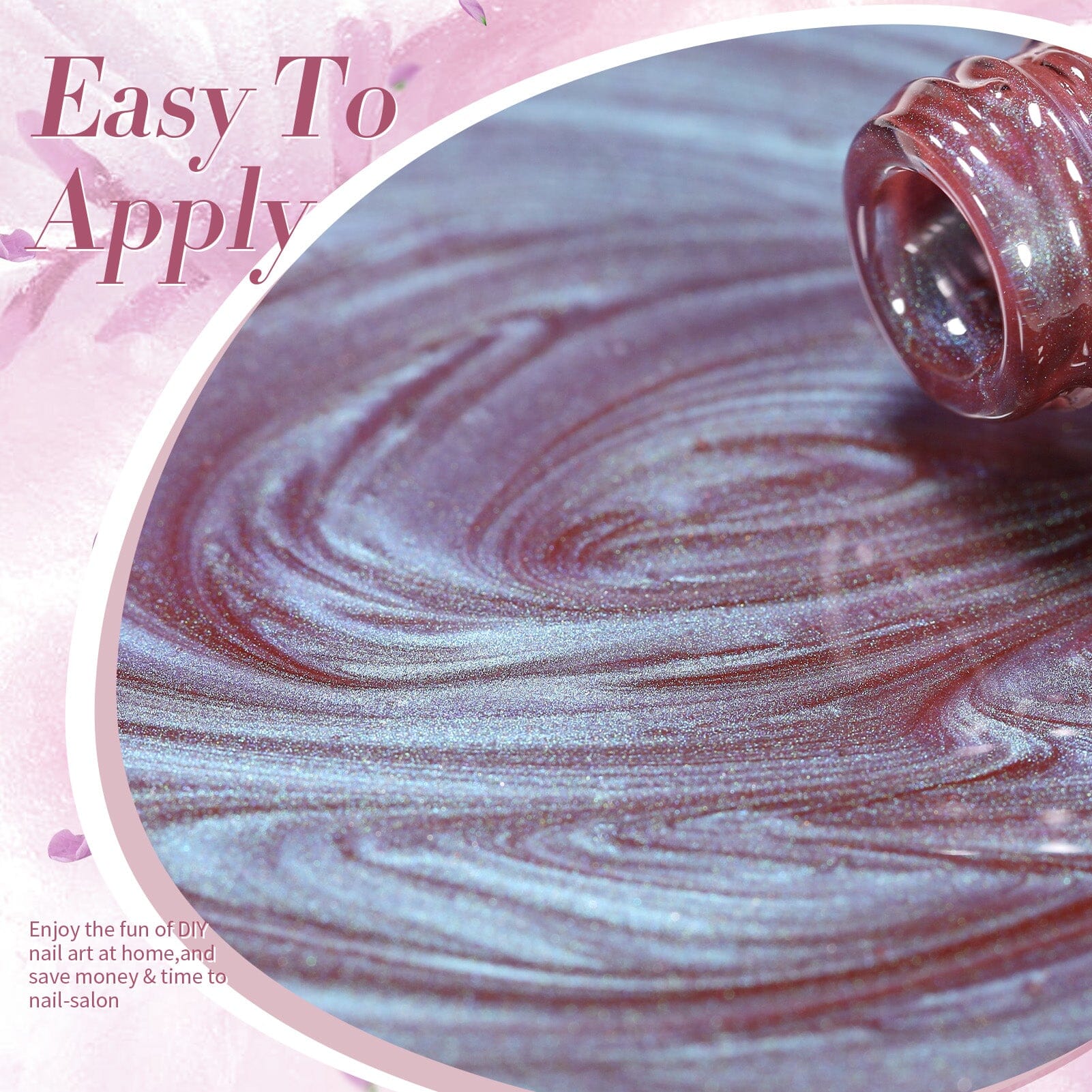 [US ONLY] Pink Cat Magnetic Gel Polish MY46 Hyacinth 15ml - Image 8