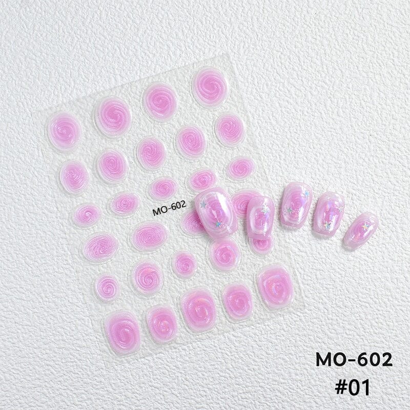 Vortex 3D Nail Stickers MO Series - Image 10