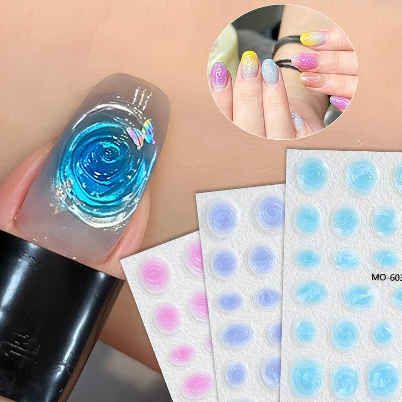 Vortex 3D Nail Stickers MO Series - Image 2