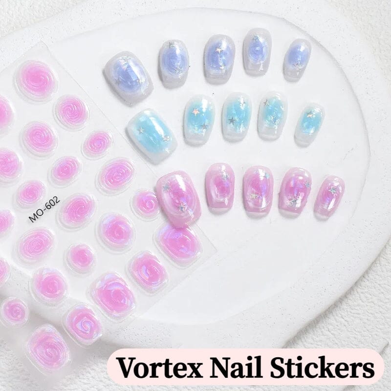 Vortex 3D Nail Stickers MO Series - Image 6