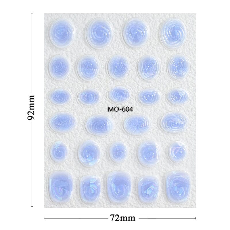 Vortex 3D Nail Stickers MO Series - Image 9