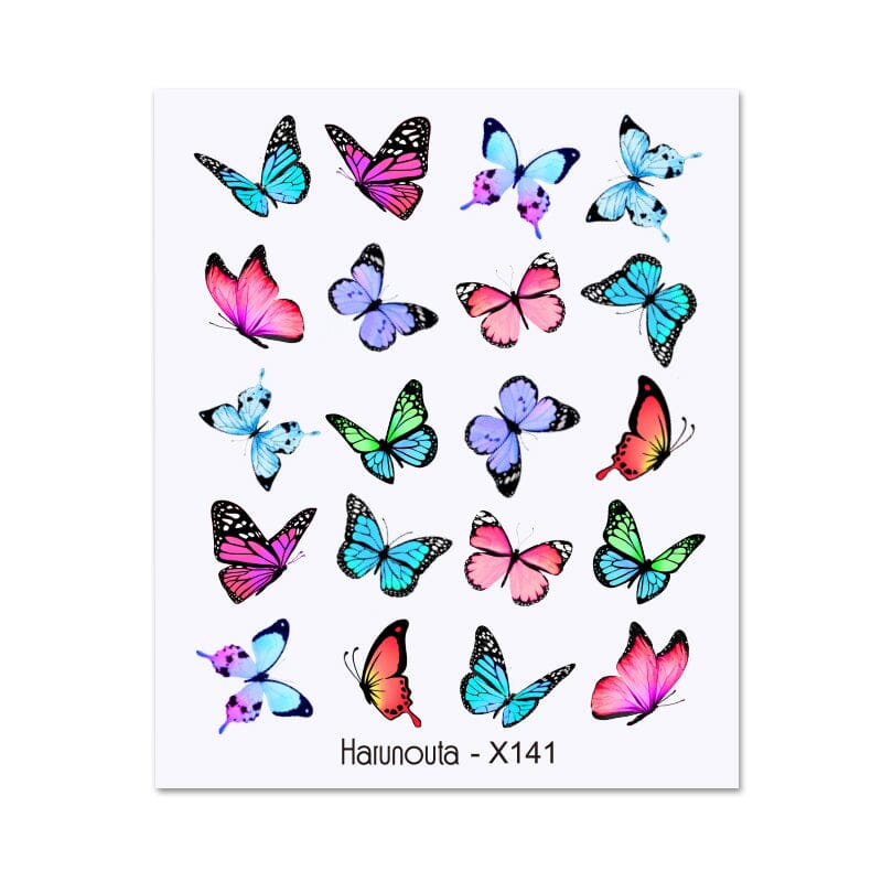 Water Decals Nail Sticker X141
