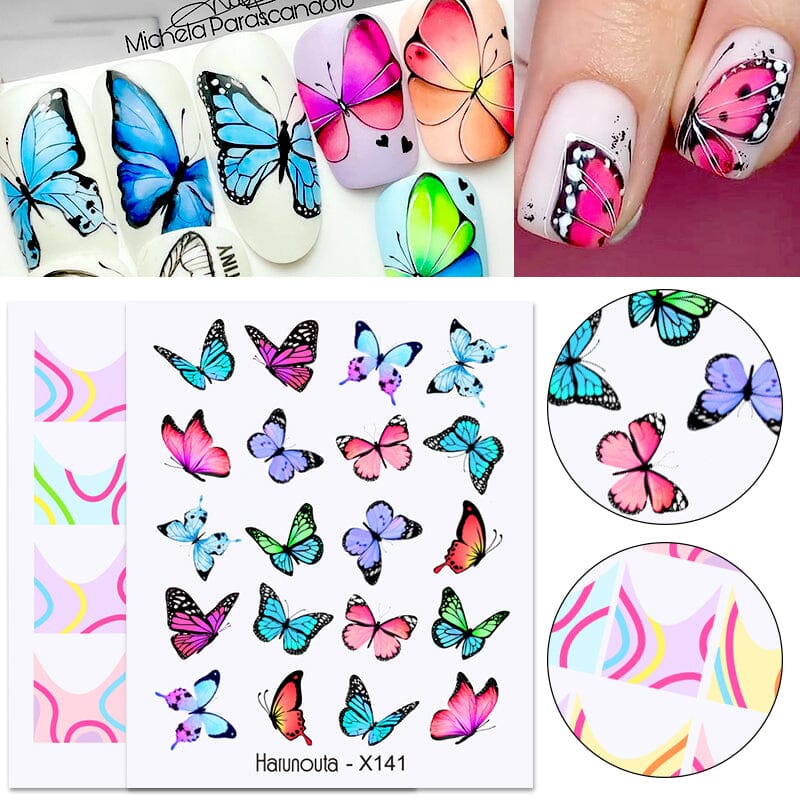 Water Decals Nail Sticker X141 - Image 4