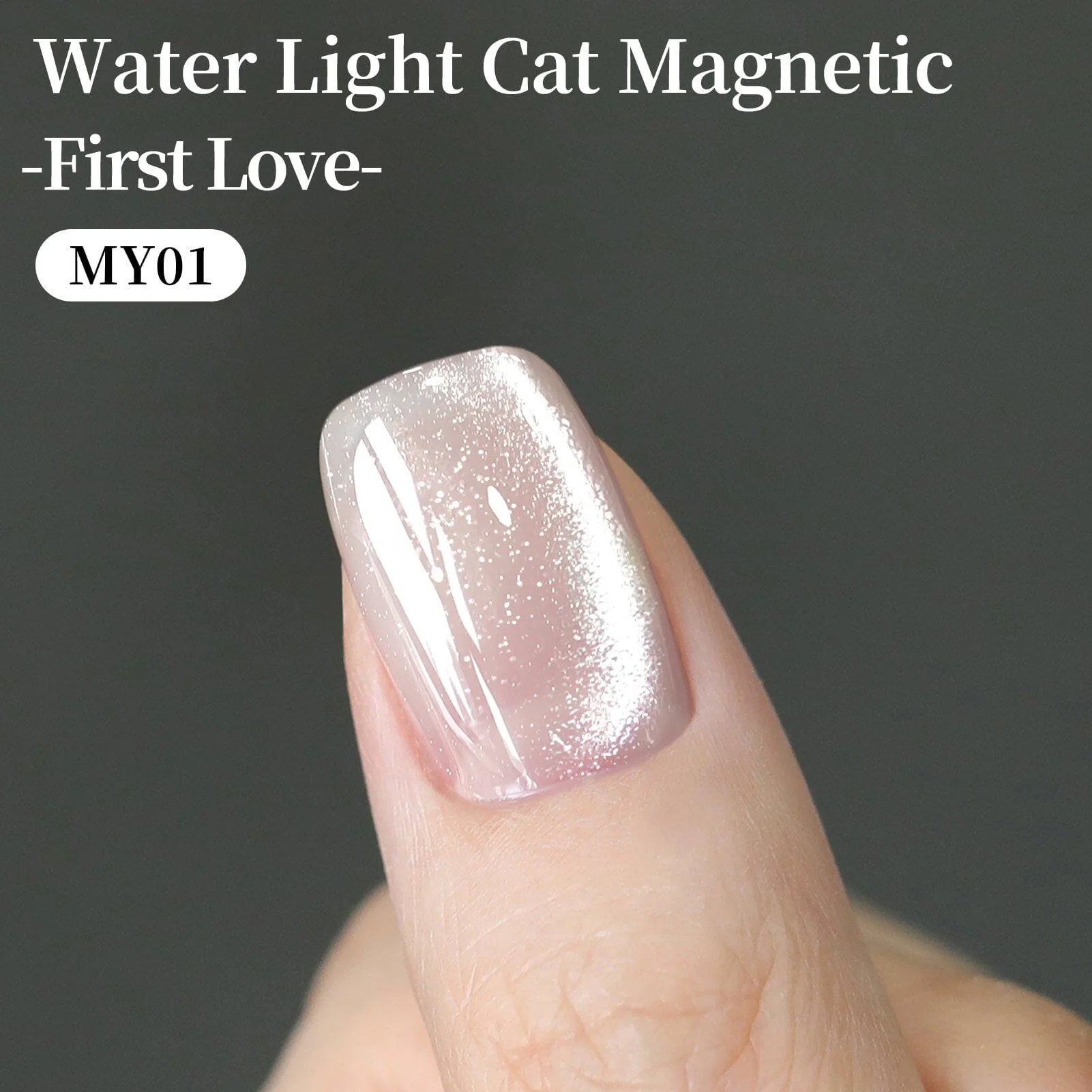 Water Light Cat Magnetic Gel MY01 First Love 15ml - Image 3