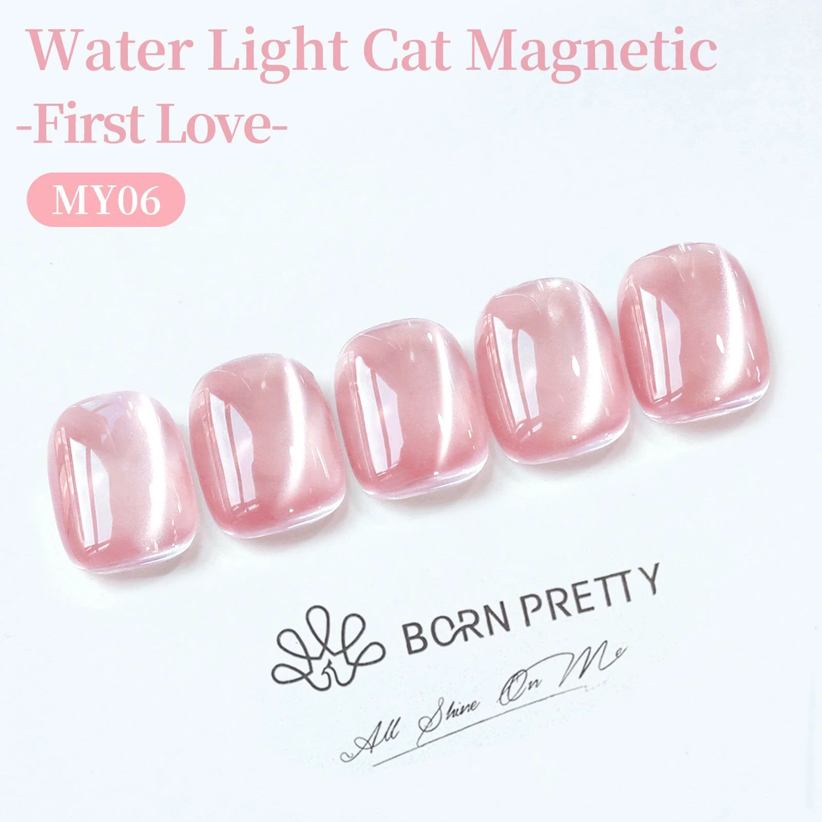 Water Light Cat Magnetic Gel MY06 First Love 15ml - Image 4