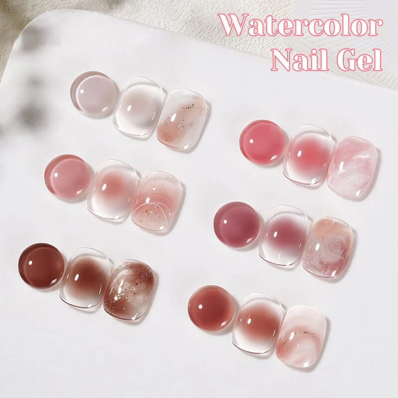 Watercolor Nail Gel 15ml - Image 6
