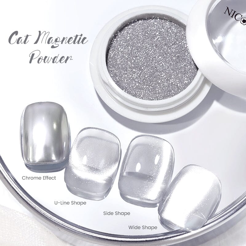 White Cat Magnetic Powder NDM007