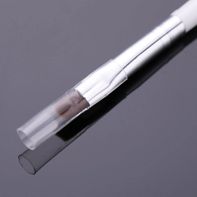 White UV Gel Nail Brush - Image 5