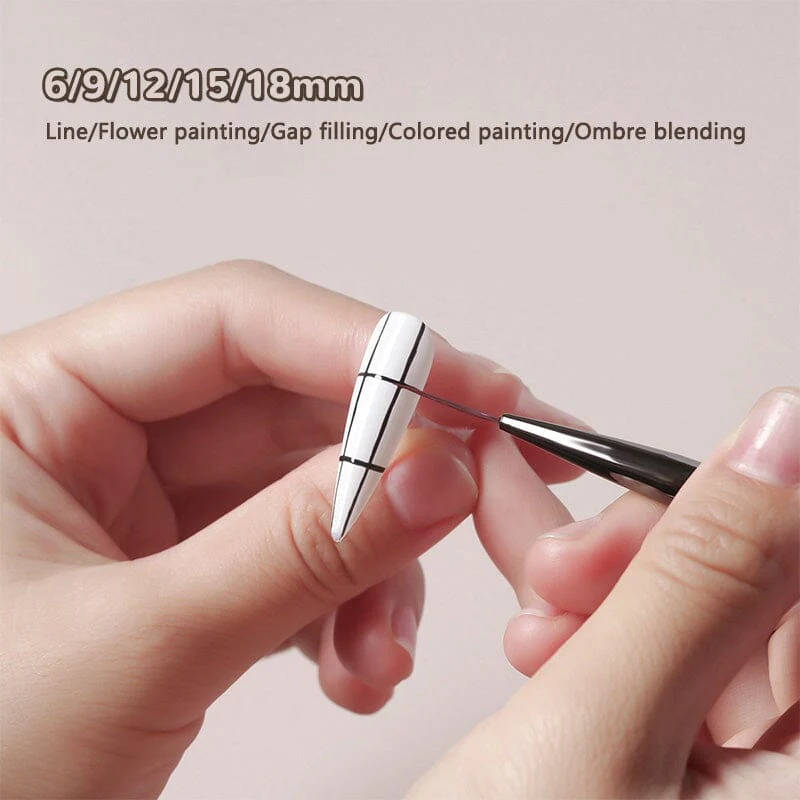 Wooden Handle Nail Liner Brush - Image 2