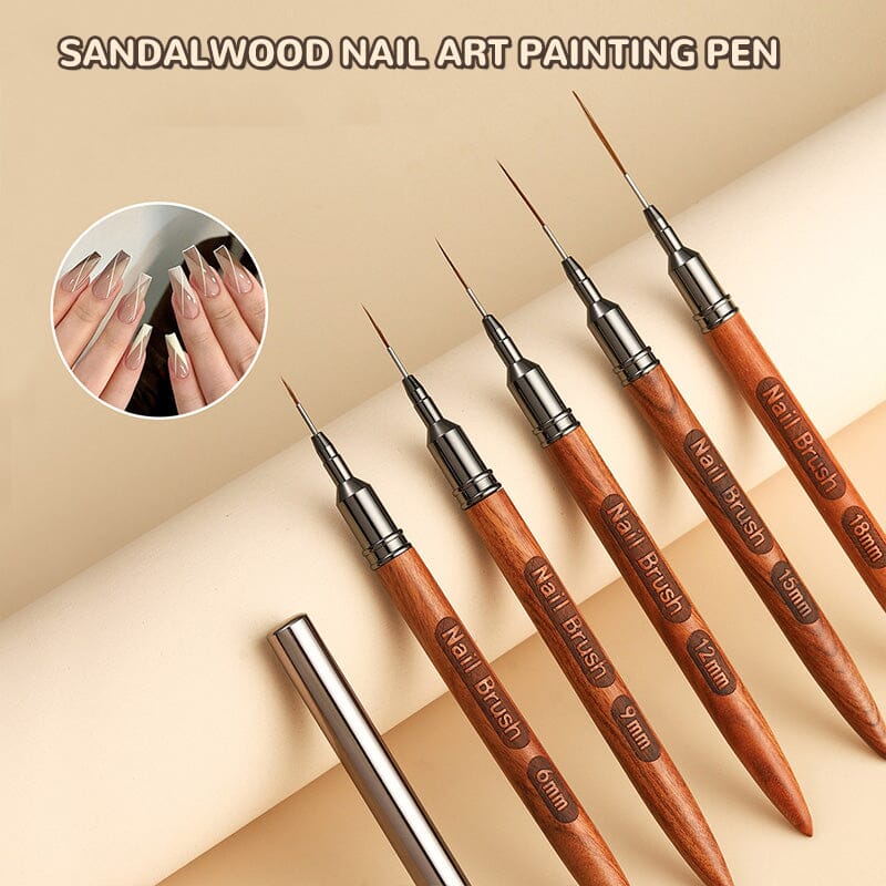 Wooden Handle Nail Liner Brush - Image 7