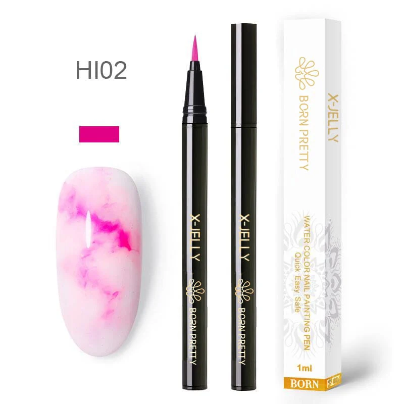 X-jelly Watercolor Nail Painting Pen - Image 2