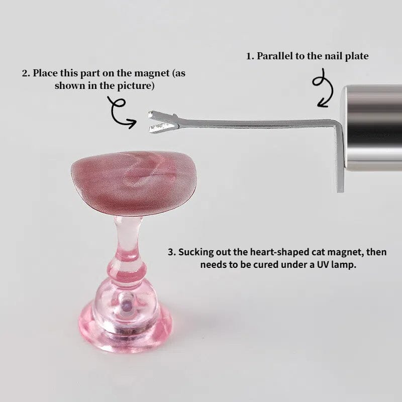 Y-shaped Heart Design Magnetic Stick - Image 6
